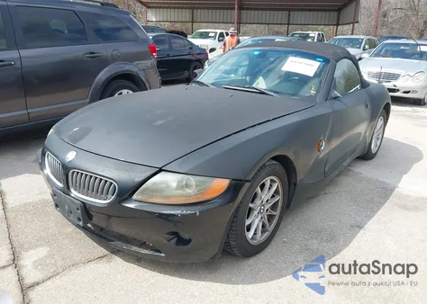 2003 BMW Z4 2.5I from USA, damaged, VIN 4USBT33463LS42207